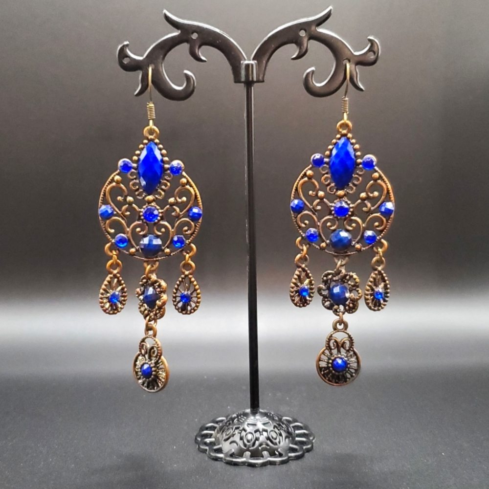 Blue Costume Earrings 💙